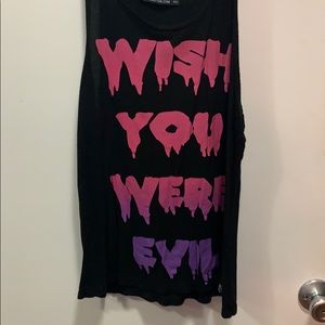 Killstar Wish You Were Evil tank top